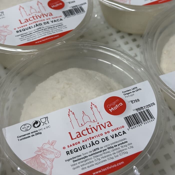 Requeijão fresco de vaca Lactiviva